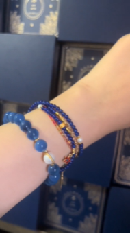 Cosmic Harmony - The Lapis Lazuli Coin Bracelet photo review