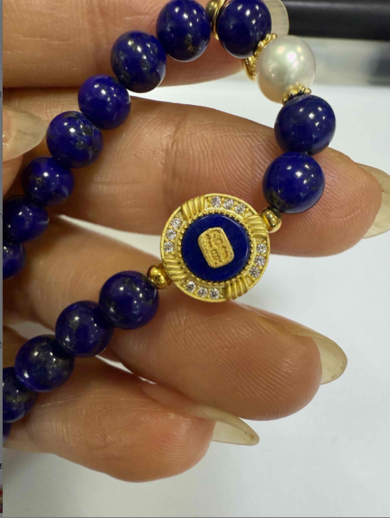 Steady Motivation-South Red Agate Paired with Pearl Water-Fire Balance Bracelet photo review